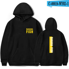 Load image into Gallery viewer, Aikooki Banana Fish anime Print Hoodie Men/Women popular Harajuku Casual Hot Sale  Banana Fish Hoodies soft sweatshirt