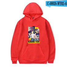 Load image into Gallery viewer, Aikooki Banana Fish anime Print Hoodie Men/Women popular Harajuku Casual Hot Sale  Banana Fish Hoodies soft sweatshirt