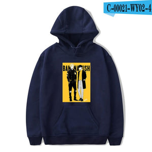 Aikooki Banana Fish anime Print Hoodie Men/Women popular Harajuku Casual Hot Sale  Banana Fish Hoodies soft sweatshirt