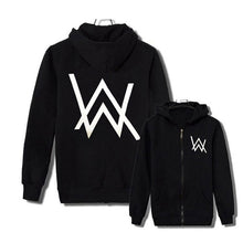 Load image into Gallery viewer, HOT SALE Alan Walker DJ Hoodies High Quality Hooded Sweatshirt Men Women Hip Hop Streetwear Zipper Hoodie Casual Brand Clothing