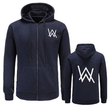 Load image into Gallery viewer, HOT SALE Alan Walker DJ Hoodies High Quality Hooded Sweatshirt Men Women Hip Hop Streetwear Zipper Hoodie Casual Brand Clothing