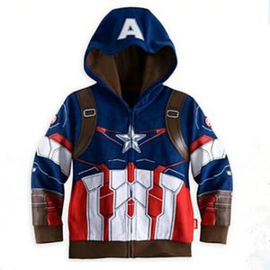 2019 Boys Hoodies Sweatshirts The Avengers Endgame Marvel Superhero Captain America Iron Man Thor Hulk Girl Sweatshirt Kids Tees